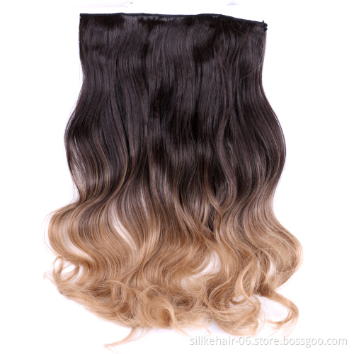 Afro Kinky Curly 17 inch hair extensions clip in hair extensions for black women, body wave clip in  Remy hair extensions